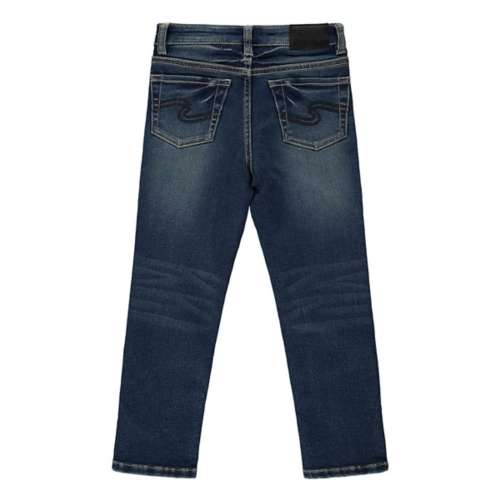 Toddler Boys' Silver shimmering jeans Co. Nathan Original Skinny shimmering jeans