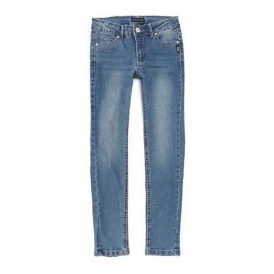 Girls best sale silver jeans