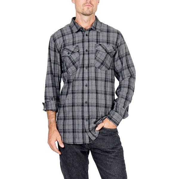 Men's Silver Jeans Co. Plaid Flannel Shirt product image