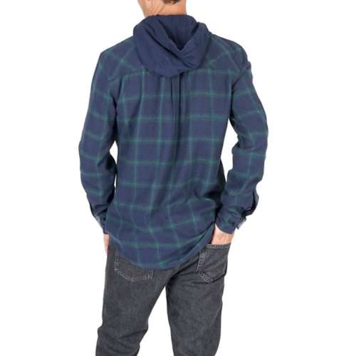 Juniors' Baltimore Ravens Action Plaid Shirt