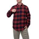 Men's Silver Jeans Co. Plaid Sherpa Lined Shacket Long Sleeve Button Up Shirt