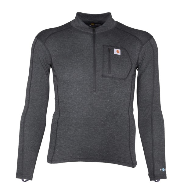 Men's Carhartt Base Force Heavyweight Poly/Wool 1/4 Zip product image