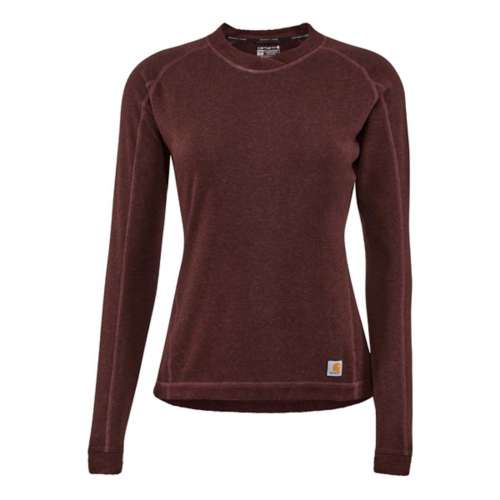 Women's Carhartt Force Heavyweight Synthetic Wool-Blend Fleece Basy Layer Shirt