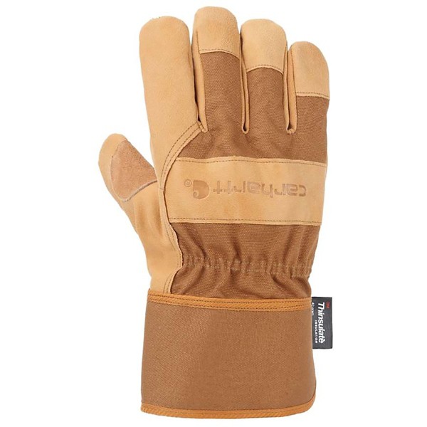 Men's Carhartt Insulated Duck/Synthetic Leather Safety Cuff Gloves product image