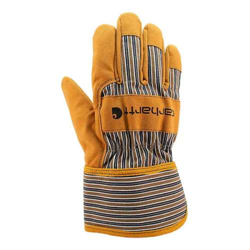 Men's Carhartt Synthetic Suede Safety Cuff Work Gloves