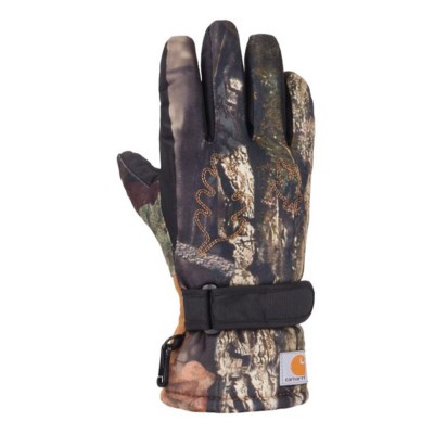 Boys' Carhartt Camo Waterproof Gloves