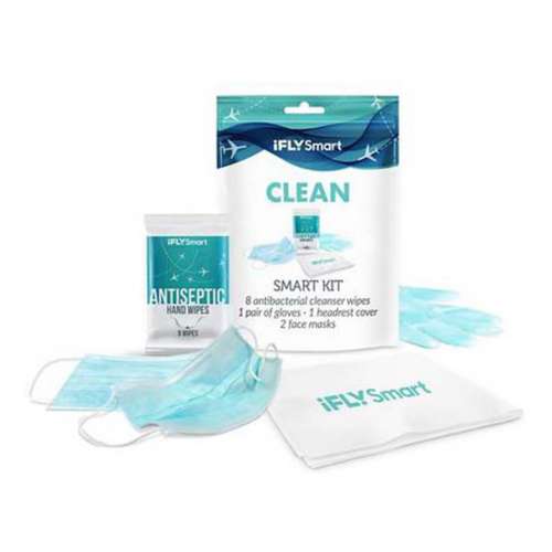 iFLY Smart Clean Face Mask Travel Kit