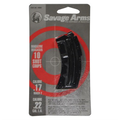 Savage Magazine MK-II 22LR/17 Mach 2 10rd Blued | SCHEELS.com