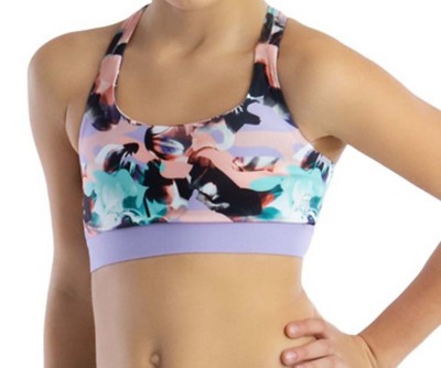 girls camo sports bra