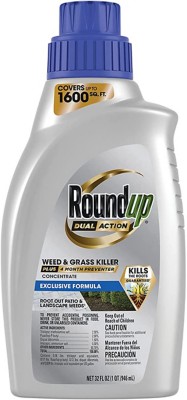 Roundup Dual Action Weed & Grass Killer Concentrate 32 oz
