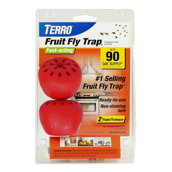 Terro Fruit Fly Trap 2 pk - TERRO