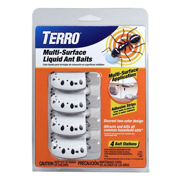 TERRO Ant Bait Station 4 pk - TERRO