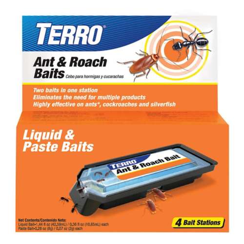 TERRO Ant and Roach Bait Station 4 pk