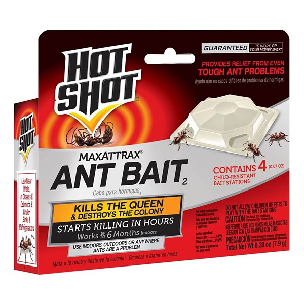 Hot Shot MaxAttrax Ant Bait 4 pk - Hot Shot
