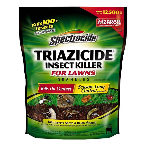 Spectracide Triazicide for Lawns Granules Insect Killer 10 lb - Spectracide