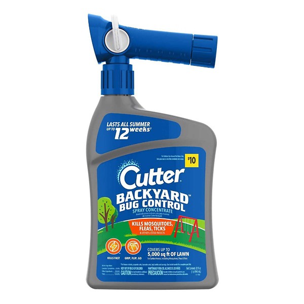 Cutter Backyard Bug Control Liquid Concentrate Insect Killer 32 oz - Cutter