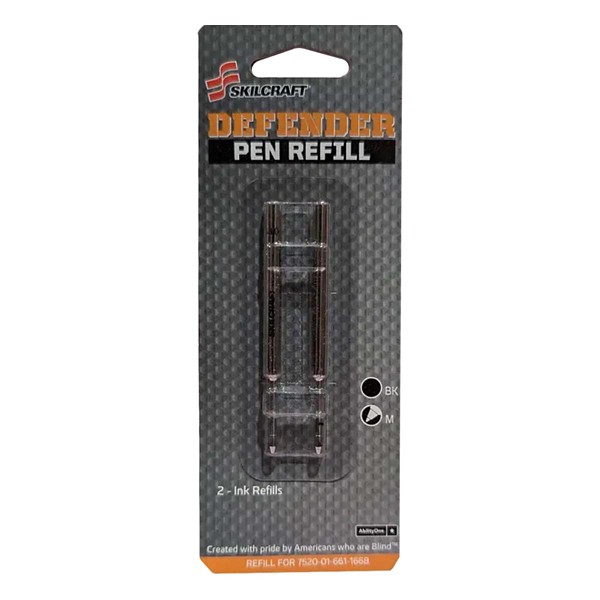 Defender Pen Ink Refill 2-Pack - SKILCRAFT