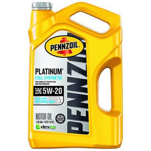 Pennzoil Platinum 5W-20 Synthetic Motor Oil 5 Quart