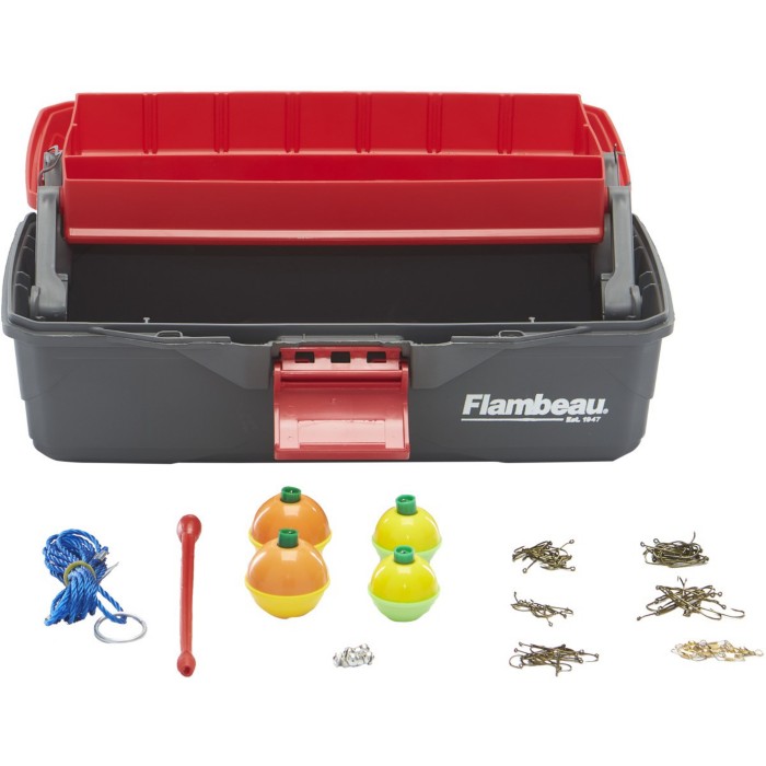 Flambeau Adventurer 89-Pc Tackle Box Kit