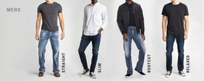 mens jean styles