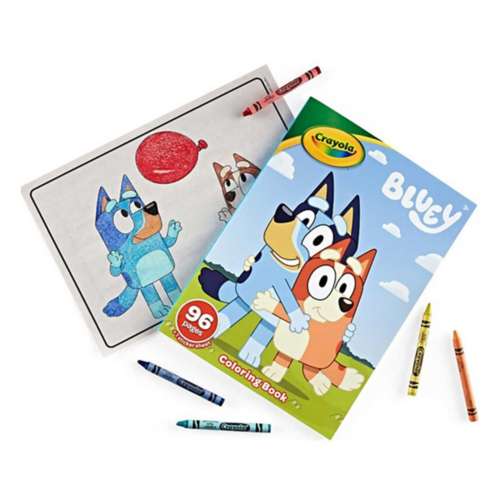 Crayola Bluey Coloring Book & Sticker Sheet | SCHEELS.com