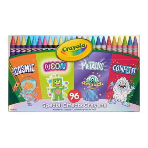 Great Choice Products Regular And Neon Crayon Bulk Packs - 4 Boxes Of Fun Neon  Crayons And