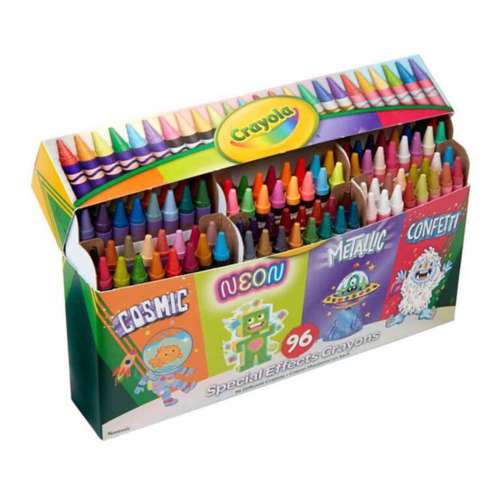 Crayola Neon, Metallic and Pearl Crayons