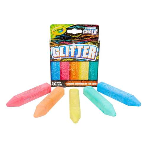 Crayola Glitter Sidewalk Chalk