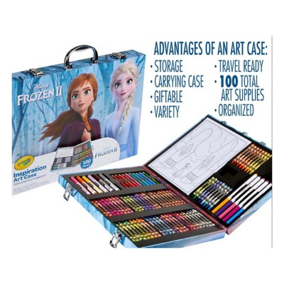 frozen 2 crayola art case