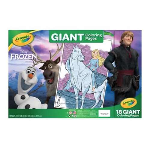 Crayola Frozen Giant Coloring Pages | SCHEELS.com