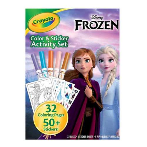 Disney Frozen Lunch Box and Water Bottle Set for Kids - Bundle with Elsa and Anna School Supplies Set Plus Stickers and More Lunch Bag for Girls