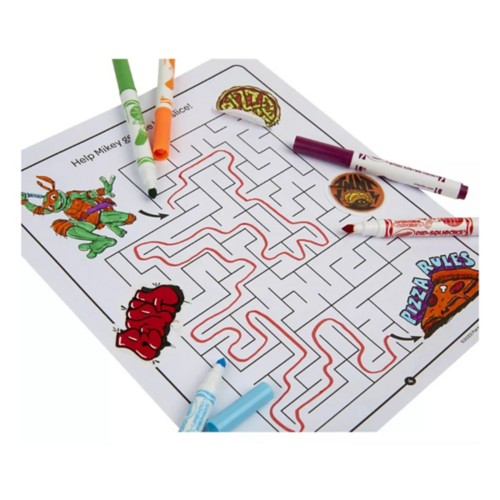 Crayola TMNT Color and Sticker Activity Set