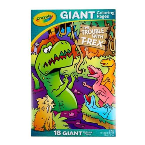 Crayola T-Rex Giant Coloring Book