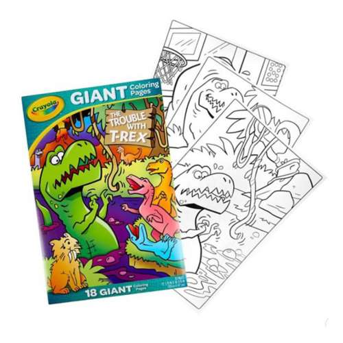 Crayola T-Rex Giant Coloring Book