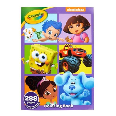 Crayola Nick Jr. Coloring Book with Stickers