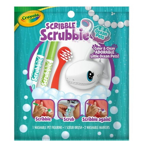 Crayola Scribble Scrubbie Ocean Pet - Primary Image