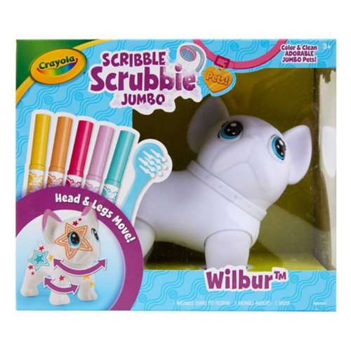Crayola Scribble Scrubbie Jumbo Pet - Big Wilbur