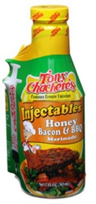 Tony Chachere's Honey Bacon and BBQ Injectable Marinade
