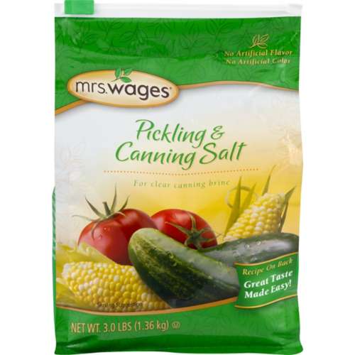 Mrs. Wages Pickling and Canning Salt - 48 oz