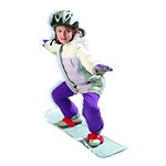 Emsco 107cm Day Glow Superhero Snowboard - Thumbnail 2 of 3