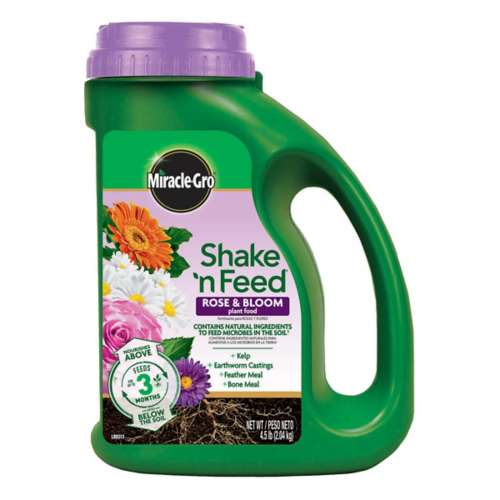 Miracle-Gro Shake 'n Feed Rose & Bloom Granules Plant Food 4.5 lb