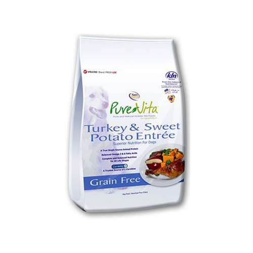 PureVita Grain Free Turkey and Sweet Potato Entrée Dog Food
