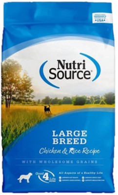 NutriSource Large Breed Adult Chicken and Rice Formula Dog Food