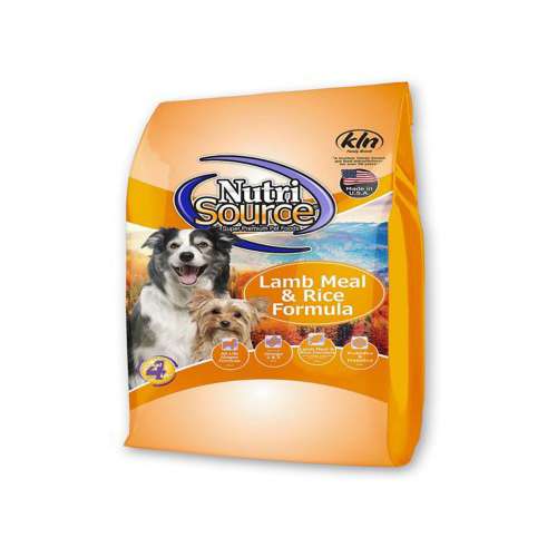 NutriSource Lamb Meal and Rice Formula Dog Food