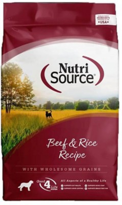 NutriSource Beef and Brown Rice Formula Dog Food