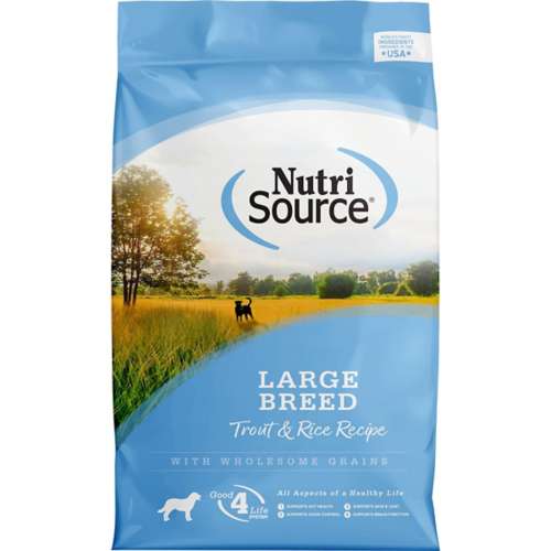 NutriSource Large Breed Trout and Rice Dog Food