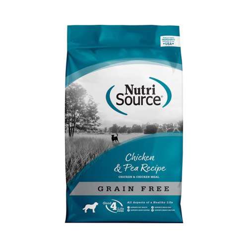 NutriSource Grain Free Chicken and Pea Formula Dog Food