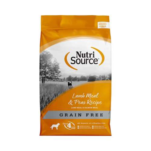 NutriSource Grain Free Lamb Meal and Peas Formula Dog Food
