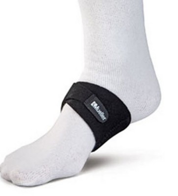 Mueller Adjustable Arch Support – One Size Fits Left Or Right Foot, Black, For Plantar Fasciitis Relief