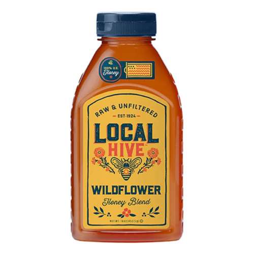 Local Hive Wildflower Blend Raw & Unfiltered Honey